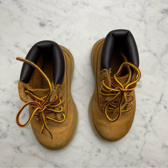 Timberland Toddler 7 Suede Leather Winter Work Boots - Picture 13 of 14